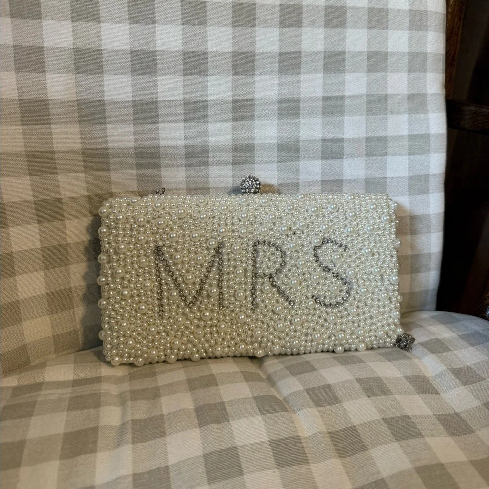 Beaded Bridal Clutch